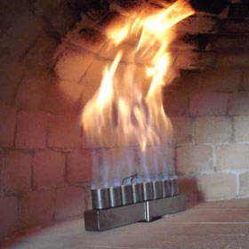 gas burner for pizza oven