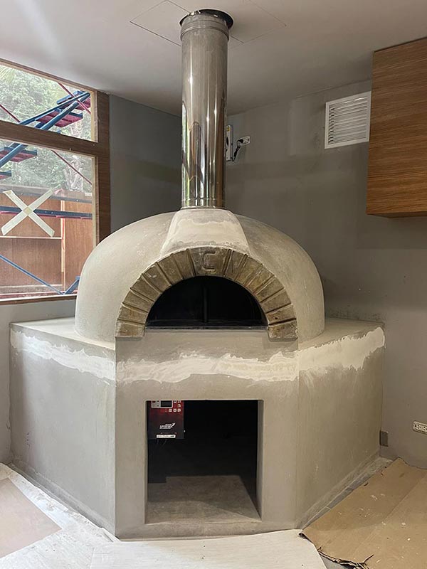 Forno pizza grande a gas