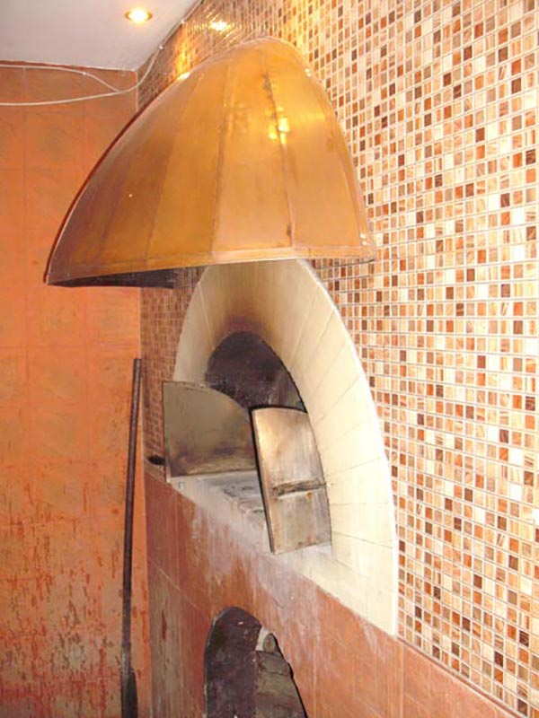 Forno per pizza a mosaico a Hua Hin