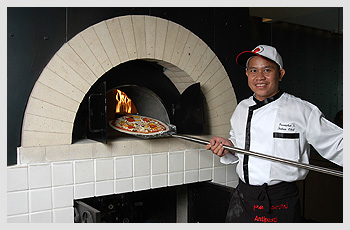 Schizzo 3D forno per pizza