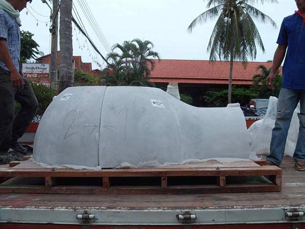 Moderno forno per pizza prefabbricato