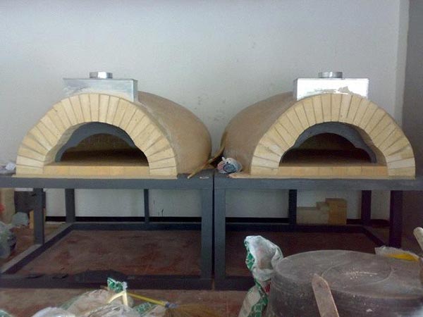 Twin forni per pizza